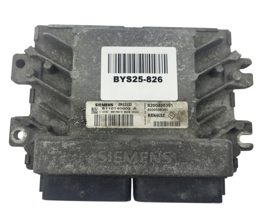 Motorkontroller Siemens EMS3132 S110140002A 8200326391 8200326380 begagnad originaldel från Renault