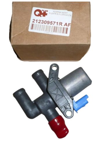 Elektrisk vattenpump 212309571R Renault Fluence Z.E. Original Ny