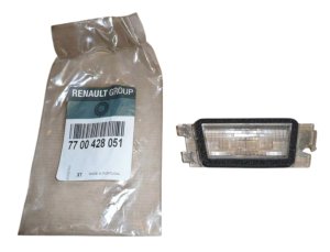 Skyltbelysning 7700428051 Renault Megane I, Scenic Ny Original