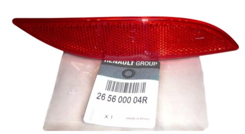 Reflex Stötfångare 265600004R Renault Scenic III, Fluence, Megane III Höger Ny Original