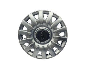 16-tums hjulkapsel 735560714 Fiat 500 2012> Original, ny