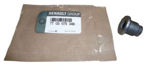 Avtappningsplugg Oljetråg 7703075348 Renault, Citroën, Peugeot 1.5DCI Ny Original