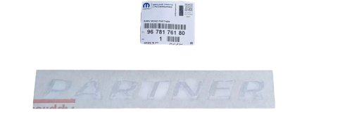 Emblem 9678176180 Peugeot Partner III Ny Original