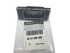 Registreringsskyltbelysning 265108990E Dacia Duster II Original Ny