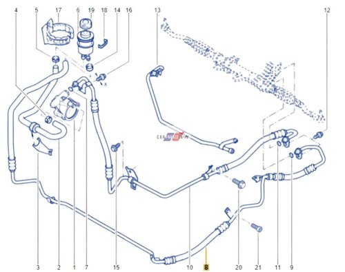 Servokabel Original 8200401487 Trafic 2 1.9-2.0DCI