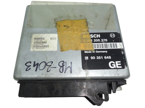 Styrenhet Ecu 0261200376 90351648 Bosch Opel