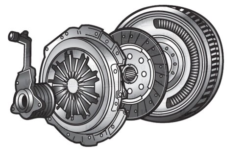 Kopplingssats Valeo 9808378880 C4 C5 DS5 308 508 2.0HDI