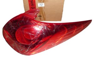 Lampa Prawy Tył Oryginał 6351CT Peugeot 207