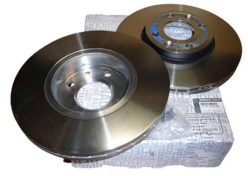 Bromsskiva fram, komplett, original 7701210081 Kangoo 2