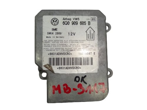Volkswagen AirBag-sensormodul 6Q0909605B