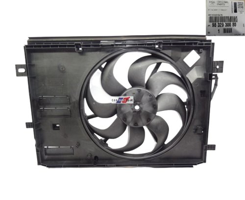 Ventilator  Original 9832930080 C Berlingo 18- Med tunnel 140w