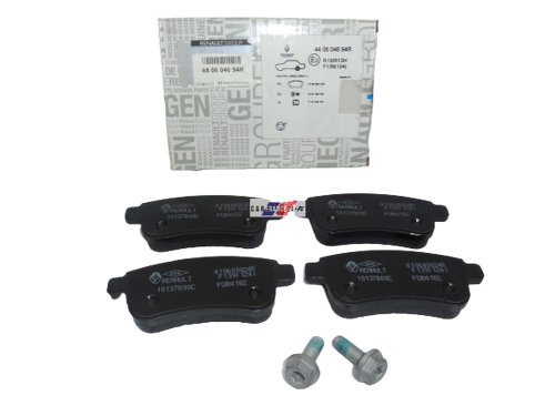 Bromsbelägg Renault Megane III Bak 440604694R