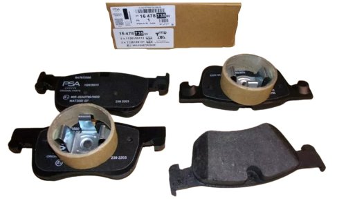 Bromsbelägg fram 1647873580 Nya OE PSA C4 Picasso