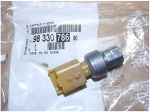 Trycksensor för luftkonditionering 9833078680 Ny OE PSA C2