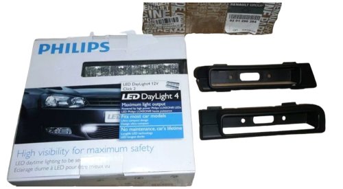 DRL-lampa fram 8201296384 Ny OE Dacia Duster