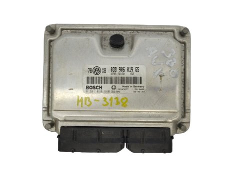 Motorstyrenhet 038906019GS Volkswagen 0281010940