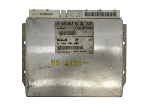 Esp-styrenhet 0265109449 Mercedes 0275456032