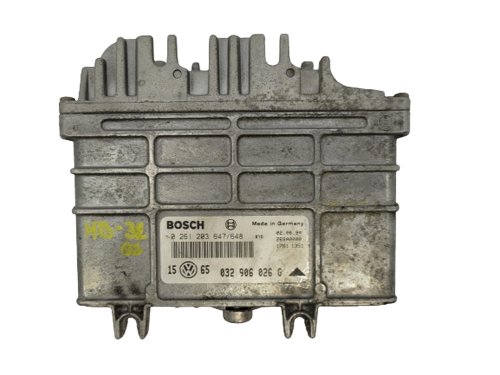 Styrenhet 0261203647 Volkswagen 032906026G