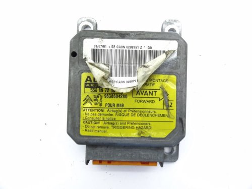 Styrenhet Sensor Air Bag 9638604280 550897200