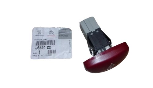 Varningsblinkerswitch 655422 Ny originaldel Citroen Peugeot Xsara Picasso