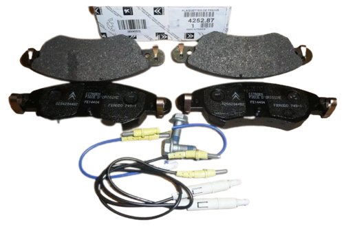 Bromsbelägg 1,8 16V/1,6HDI BSC 425287  Ny originaldel Citroen Peugeot