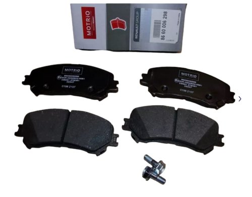 Bromsbelägg fram 1,6 DCI 8660006298 Ny originaldel Renault  Espace V