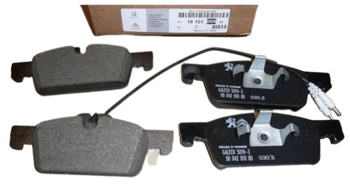 Bromsbelägg fram 1,6 VTI 1610100580 Ny originaldel Citroen Peugeot 508