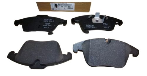 Bromsbelägg fram 1647863380 Nya original Citroen Peugeot 508