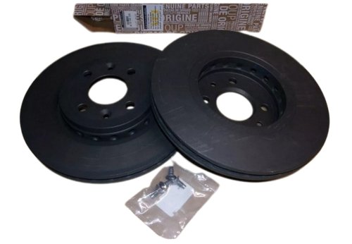 Bromsskivor fram, komplett 402068053R Ny OE Renault Megane II