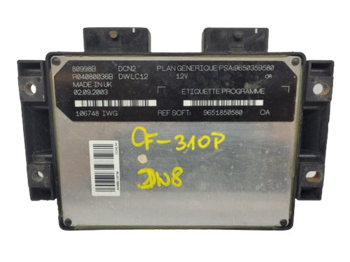 Motorstyrenhet Original 9650359580 PSA