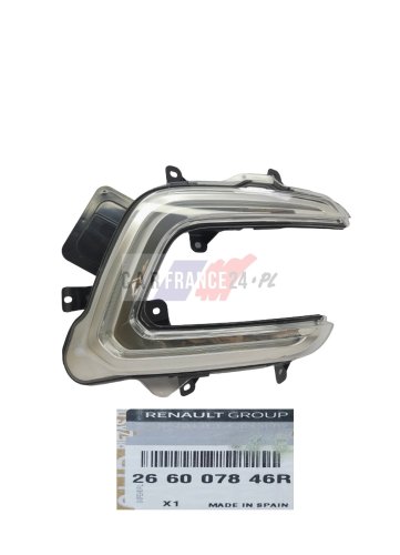 LED-dagsljus 266007846R Nytt OE Renault Captur