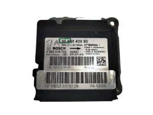 Styrenhet Sensor Air Bag  0285010702 6546S1 Peugeot 207