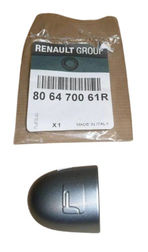 Handtagslock Renault 806470061R Silver utan nyckelhål Original