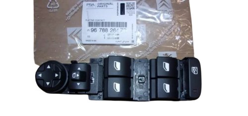 Knapp för fönsterhiss 96788264ZD Ny OE PSA 308 II