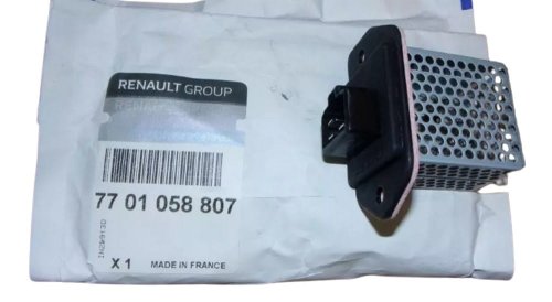 Motstånd till fläkt 7701058807 Renault Trafic II,III Original