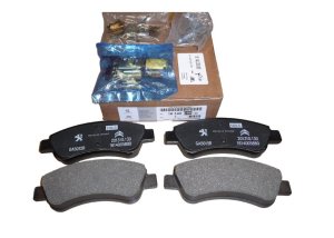 Bromsbelägg fram 1614005880 Citroen Peugeot Original
