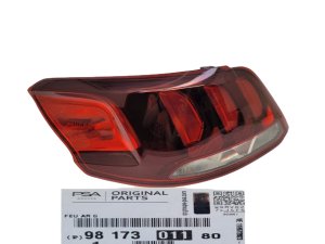 Bakre vänster lampa Original 9817301180 PSA P 301