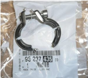 Avgasrörsklämma 9823743580 Citroen Peugeot Original