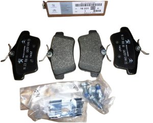 Bromsbelägg bak 1623180880 Citroen C4 II DS4 DS5 Original