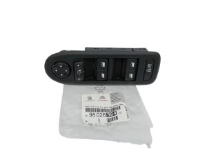 Knapp för öppning/stängning av fönster 98026364ZD Peugeot 308 Original