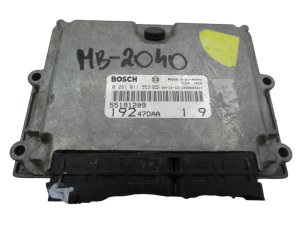 Styrenhet Ecu 0281011553 55191209 Fiat