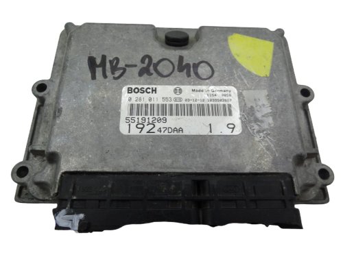Styrenhet Ecu 0281011553 55191209 Fiat