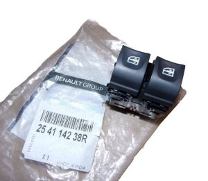 Knapp för öppning/stängning av fönster 254114238R Dacia Duster  Original