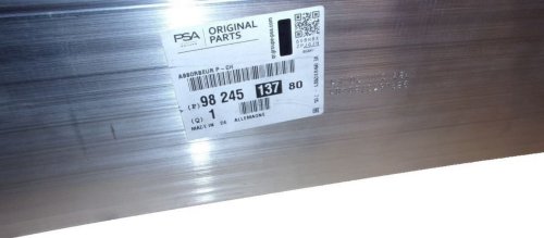 Frontförstärkning 9824513780 Peugeot 3008 II 5008 II Original