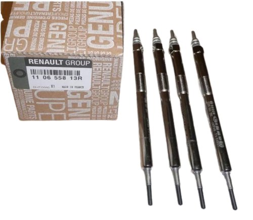 Glödstift, komplett uppsättning 110655813R Renault 1.6DCI Original