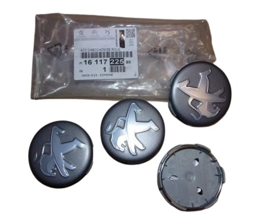 Hjulkapseln Aluminiumfälgar Komplett 1611722580 Peugeot Original