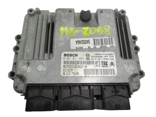 Styrenhet Ecu 0281011863 9653958980 9661377280