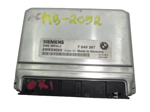 Styrenhet Ecu Siemens 5WK93024 7549387 BMW