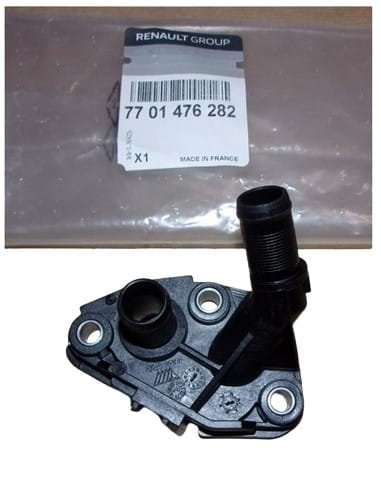 Termostatanslutning 1.5Dci 7701476282 Ny OE Renault Clio Modus Megane