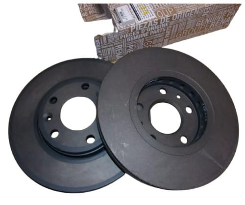 Bromsskiva fram, komplett, original 402067902R Megane 3